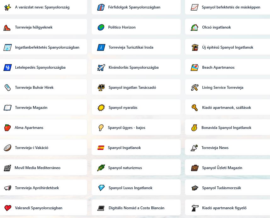 Lista előnézeti kée. Klikk!